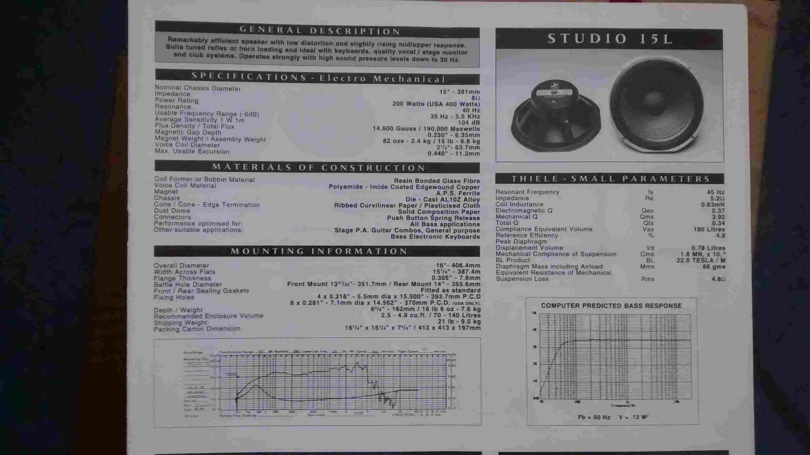 Fane sales studio 8m